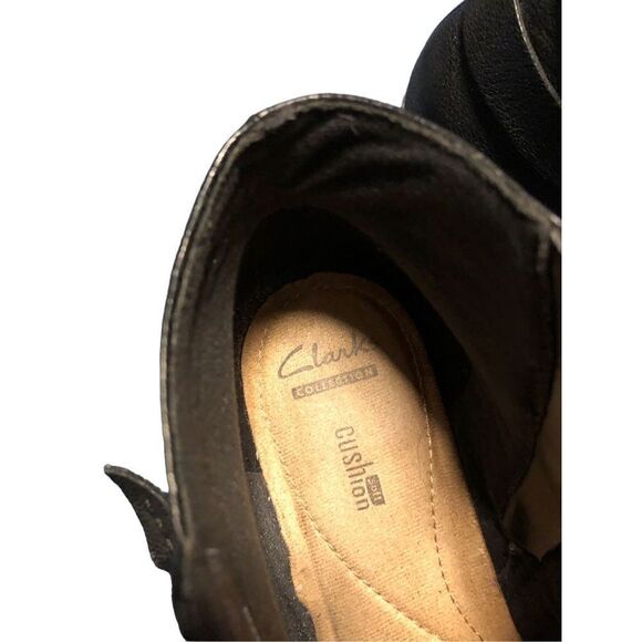 Clark’s Leather Cushion Zip Booties 10 - Picture 8 of 11